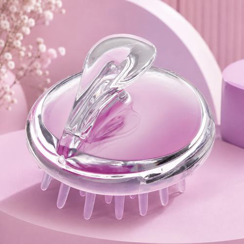Rootnue purple scalp massage brush